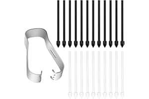 Flintronic S Pen Tips, 22 PCS Replacement Tips Nibs for Galaxy Tab S6 Lite/S7 FE/S9+ Plus/S9 FE+ Plus/S9 FE/S9/S9 Ultra/S8 Ultra/S8+ Plus/S8, Stylus Tips with Tweezer Tool