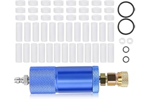 AKOZON Filtre pièges à Huile séparateur d'eau ， Compresseur d'air Filtre à humidité Piège à eau Séparateur d'huile-eau Régulateur avec femelle&mâle Th