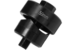 ExcInter 50mm Hole Cutter Punch Screw for Q.Max Sheet Metal Punchs Easy to Cutting Neat Holes