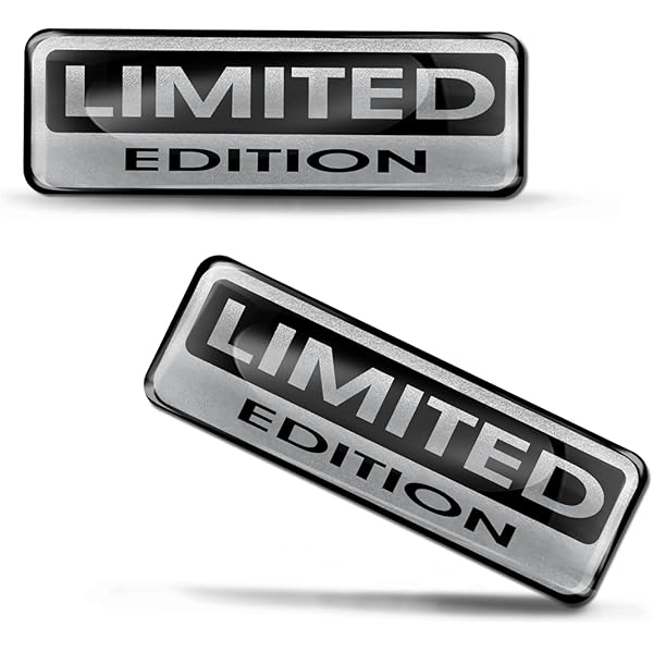 Grevosea Adesivi 3D Per Auto - Logo Metallico Argentato - Edizione Limitata Per Auto, Moto E Altri Oggetti - Foto 10