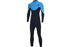 ZCCO Traje de neopreno para hombre y mujer, traje de baño térmico de neopreno de 3 mm para hombre y mujer, traje de buceo largo para surf, pesca submarina, buceo, esnórquel, kayak
