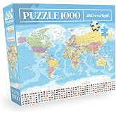 NEVERLAND 1000 PAR&Ccedil;A PUZZLE - WORLD MAP-I (D&Uuml;NYA HARİTASI-I)
