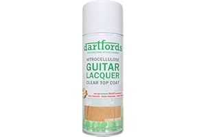 dartfords FS5000 Gloss Clear Nitrocellulose Guitar Lacquer - 400ml Aerosol