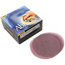 Mirka 9A-149-600 Lot De 50 Feuilles Abrasives Sans Poussière Grain 600 6,4 X 12,7 Cm