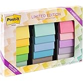 Post-it Notes S n rl retim S per Yap kan Renk Koleksiyonu, 7,62 cm x 7,62 cm, 15 Ped/Paket, 45 Sayfa/Ped (654-15Ssall) | Okul