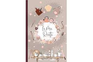 le Mie Ricette: Ricettario da Scrivere Personalizzato, Libro di Cucina con Spazio per 100 Piatti Preferiti -110 pagine da compilare in un Comodo formato A5 con Indice - 29