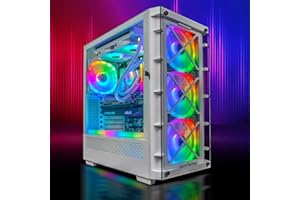 ‎GAMEMACHINES GameMachines Storm Snow Edition - Gaming PC - Wasserkühlung - AMD Ryzen 7 5800X - NVIDIA GeForce RTX 4060-1000GB SSD - 32GB RGB DDR4 - WLAN - Windows 11 Pro