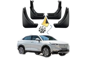 YLOXFW Car Mudguard Mud Flaps for Honda HRV E EL RS 2022-2023 Molded Custom Front and Rear Mudflaps Splash Guards Fender Flares Kit 4-PC Auto Accessories,Send 1 Car Wash Towel,A