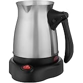 Sinbo 2992 Sinbo Electric Steel Coffee Pot Turkish Coffee Machine (With Foldable Handle)