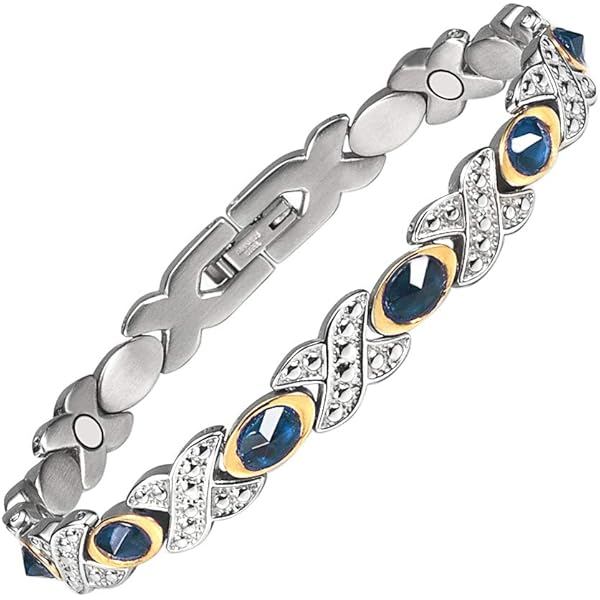 Or Rose - Bracelet Magnu00e9tique Vintage Couleur Cuivre Pour Femmes, Soulagement De La Douleur Et