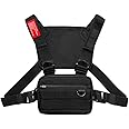 Fashion Chest Bags,Tracffy Shoulder Bag Front Pack Chest Rig Crossbody Bags Backpack, Outdoor Streetwear Strap Vest Chest BagsSport Chest Pocket Bag