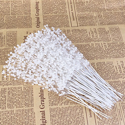 ROSENICE 100pcs ABS Perle Sticks Braut Hochzeit Dekoration - 2