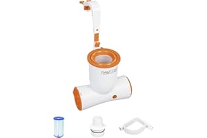 Bestway Flowclear Skimatic 2-in-1 Einhängeskimmer/Filterpumpen-Kombination 2.574 l/h, Mehrfarbig