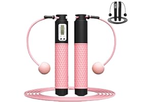 Aniuge Skipping Rope Cordless Jump Rope Adjustable Adult Non Slip Handle for Fitness Home Exercises Crossfit Fat Burning Workdout