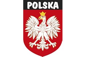 Artimagen Adesivo scudo Polonia 40 x 60 mm.