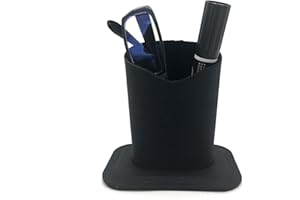 Wommty Oxford Cloth Eyeglasses Holder with Inner Flannel, Protective Eyeglasses Holder Stand Case for Home Office and School