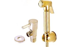 Xcel Home™ Gold Musulm Shattaf Bidet Doccia Set Doccia Doccia Doccia Doccia Toilet Spray Testa In Ottone Igiene