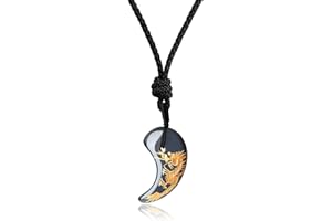 COAI Collier Ajustable Pendentif Magtama Pierre Unisexe