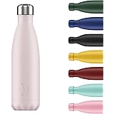 Chilly's Borraccia Acciaio Inox ed Riutilizzabile - Ermetica, Non Traspirante - Baby Pink 260ml