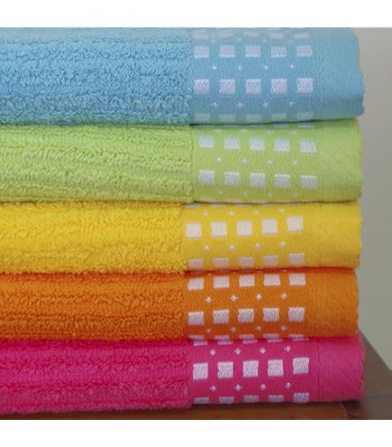 Paños De Cocina De Algodón Portugués Reversibles - Pack De 12 (6 Rizo + 6 Liso) - 50x50 Cm - Super Absorbentes Y Duraderos