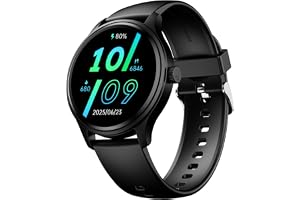 boAt Lunar Discovery Neo, 1.39" (3.5 cm) Round HD Display, Premium Metallic Finish, Animated Watchfaces, 100+ Sports Mode, Bluetooth Calling, Smart Watch for Men & Women (Active Black)