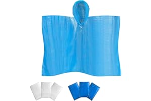 UTEFIF Chubasquero multiusos 3 en 1 con bolsa de almacenamiento, impermeable poncho de lluvia unisex, para bicicleta, al aire libre, camping, senderismo, pesca, a, M