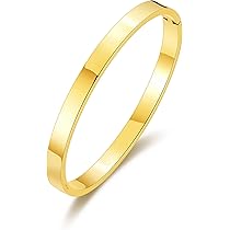 Damesarmband, roestvrij staal, goud, 18 karaat verguld, verstelbaar Damesarmband, roestvrij staal, goud, 18 karaat verguld, verstelbaar