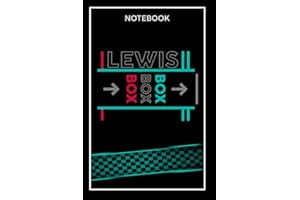 Lewis Hamilton Notebook: box box box /F1 Journal 120 blank lined pages