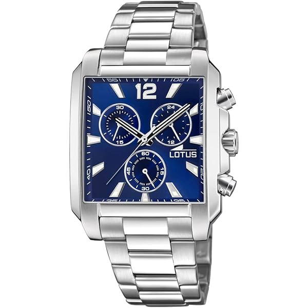 LOTUS Orologio Uomo Analogico Acciaio Inox 316L Nero - Quarzo - Vetro Minerale - Impermeabile 5 ATM 18905/1 Special Prices