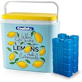 Coolist CLB24LM Limon Desenli Buzluk, 24 Litre + 2 Adet Buz Kaseti, 400gr