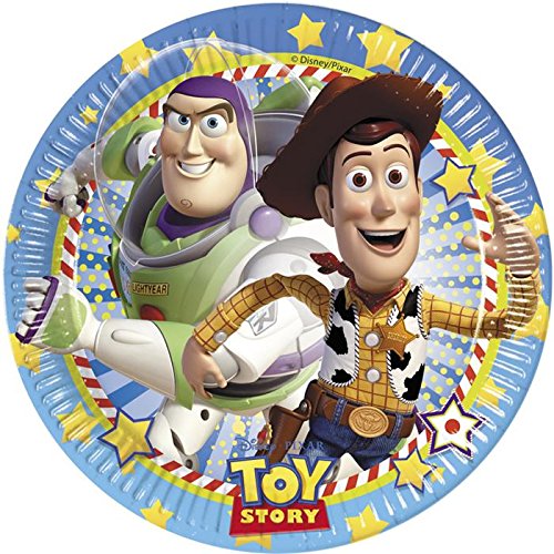 Toy Story Star Power Paper Plates - 8 Pack