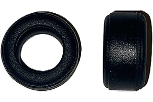 SSC TYRES SSC Slot Cars 2 pcs Super Grip Replacement Car Tyres/Tires Set Accessory, Small Slicks Spares Compatible for Scalextric Metro, Mini, Escort, Datsun 260z, Maestro, Old F1 Fronts, etc. 9mm Wide