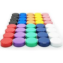 Lot De 10 Aimants Frigo Tournesol Puissants - Magnets Décoratifs Roses Pour Tableau Blanc, Bureau, école, 3 Cm