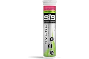 Science in Sport Hydro Électrolytes Hydratation sans Sucre - 20 Tablettes Pamplemousse rose - Vegan & sans Gluten, avec Sodium, Calcium, Potassium & Magnésium pour un Équilibre Électrolytique