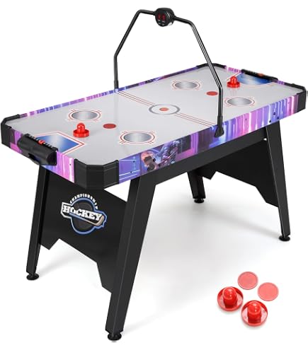 Air Hockey Minecraft Underwater – Table électronique 44 Cm – 2 Joueurs – Licence Officielle – Dès 4 Ans