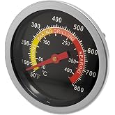Barbek&uuml; Mangal Fırın Termometresi 450 derece thr223