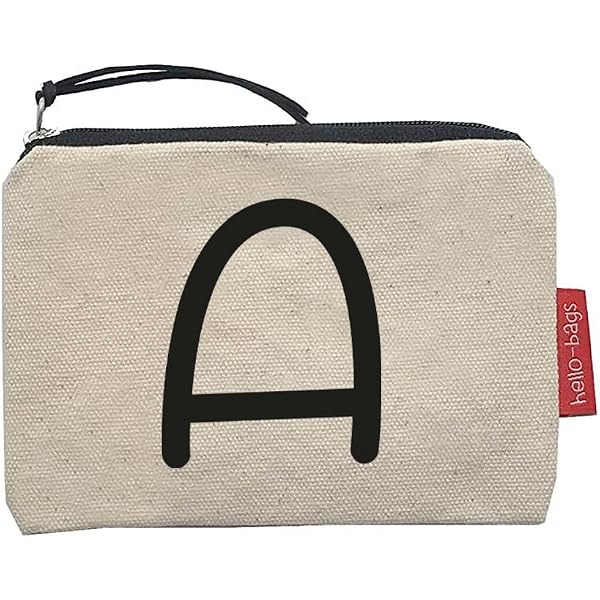 Hello-Bags Make-up-Tasche / Wristlet – 23x15,5 Cm, Baumwolle, Mit Reißverschluss Und Futter