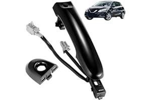 Raheem Exterior Door Handle Car for Nissan Juke F15 2010-2019, 80644-1FA5A 80644-3WC2A 82644-1FA5A Front Right Driver Side Front Door Handle