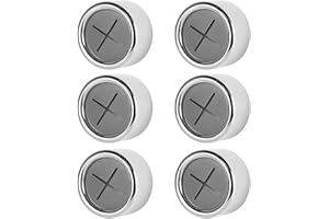 Kiperline Handtuchhalter, Set 6 Stück Handtuchhalter, ABS Handtuchhaken Runde Handtuchklammern für Bad, Küche und Haus, Selbstklebend