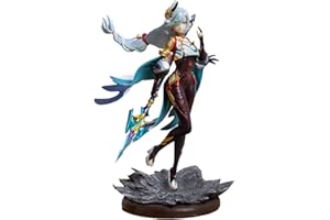 RZAHUAHU Genshin Impact Shenhe 1/7 Figure 29CM miHoYo Anime Spiele Geschenke Schreibtisch-Dekorationen
