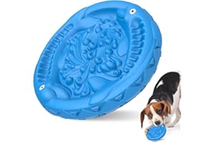 RUXAN Giocattoli Indistruttibili per Masticatori Aggressivi, Giocattoli per Cani Grandi Dimensioni, Sapore di latte Giocattoli Interattivi per Cani, Giocattolo di Gomma Naturale per Cani Grandi Medie