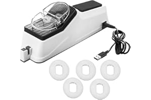 CAMPSIE Afilador De Cuchillos Eléctrico, Electric Knife Sharpener, Afilador Eléctrico Con Cubierta Protectora, Professional Knife Sharpener For Home Usb Rechargeable, Afilado Y Pulido Rápid