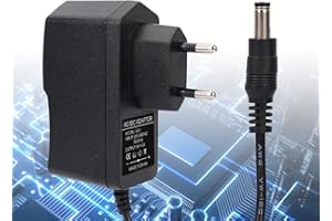 Honiwu DC Adapter, Pedal Netzteil Adapter, Power Supply Adapter, Stromquelle Ladeadapter, Spitze Negative, Netzadapter Geeignet für eine Vielzahl von elektronischen Keyboards, Digitalpianos, Pedalen