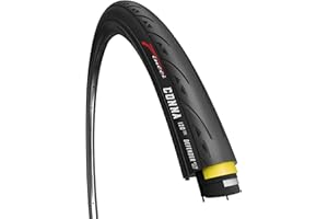 Fincci Conna Cubierta 700x25c 25-622 Plegable Cubiertas 120TPI con Protección Antipinchazos 1mm para Ciclo Carrera Carretera Carreras Turismo Bici Bicicleta con 700 x 25c Neumatico