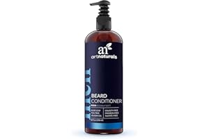 ArtNaturals Natural Beard Deep Conditioner - (8 Fl Oz/236ml) - Infused with Aloe Vera, Tea Tree and Jojoba Oil - Sulfate Free