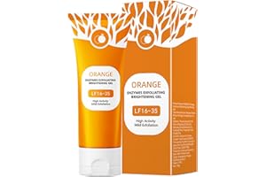 MEITREND Orange Peeling Gel,Orange Face Scrub,Natural Body Scrub for Deep Cleansing Moisturizing Scrub with Enzymes,Organic Face and Body Exfoliating Gel,Deep Nourishing for Dry & Hydrating,Women & Men