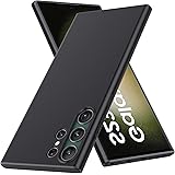 Anoowkoa Mobiltelefonskal kompatibelt med Samsung Galaxy S23 Ultra [matt svart silikon mobiltelefonfodral] [Stötsäkert reptål