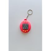 Sanal Bebek Clicker G&uuml;m&uuml;ş Zincir Anahtarlık
