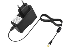 LOTNUT Adaptateur d'alimentation pour pédale d'alimentation pour pédales câble avec pointe négative DC 9V-850mA Max chargeur mural pour guitares effet basse pédale