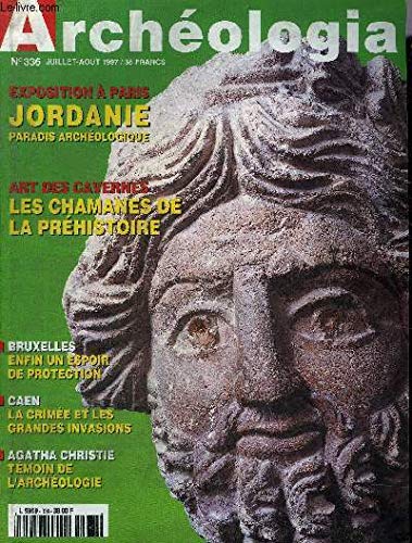 ARCHEOLOGIA N° 336 JUILLET AOUT 1997 - Le couvent des Récollets à Tourcoing - le sauvetage des retables de Flandre - essai de publication archéologique sur CD ROM - L'évolution des primates réécrite par la génétique - itinéraires pré romains etc. gratuit ARCHEOLOGIA N° 336 JUILLET AOUT 1997 - Le couvent des Récollets à Tourcoing - le sauvetage des retables de Flandre - essai de publication archéologique sur CD ROM - L'évolution des primates réécrite par la génétique - itinéraires pré romains etc. gratuit
